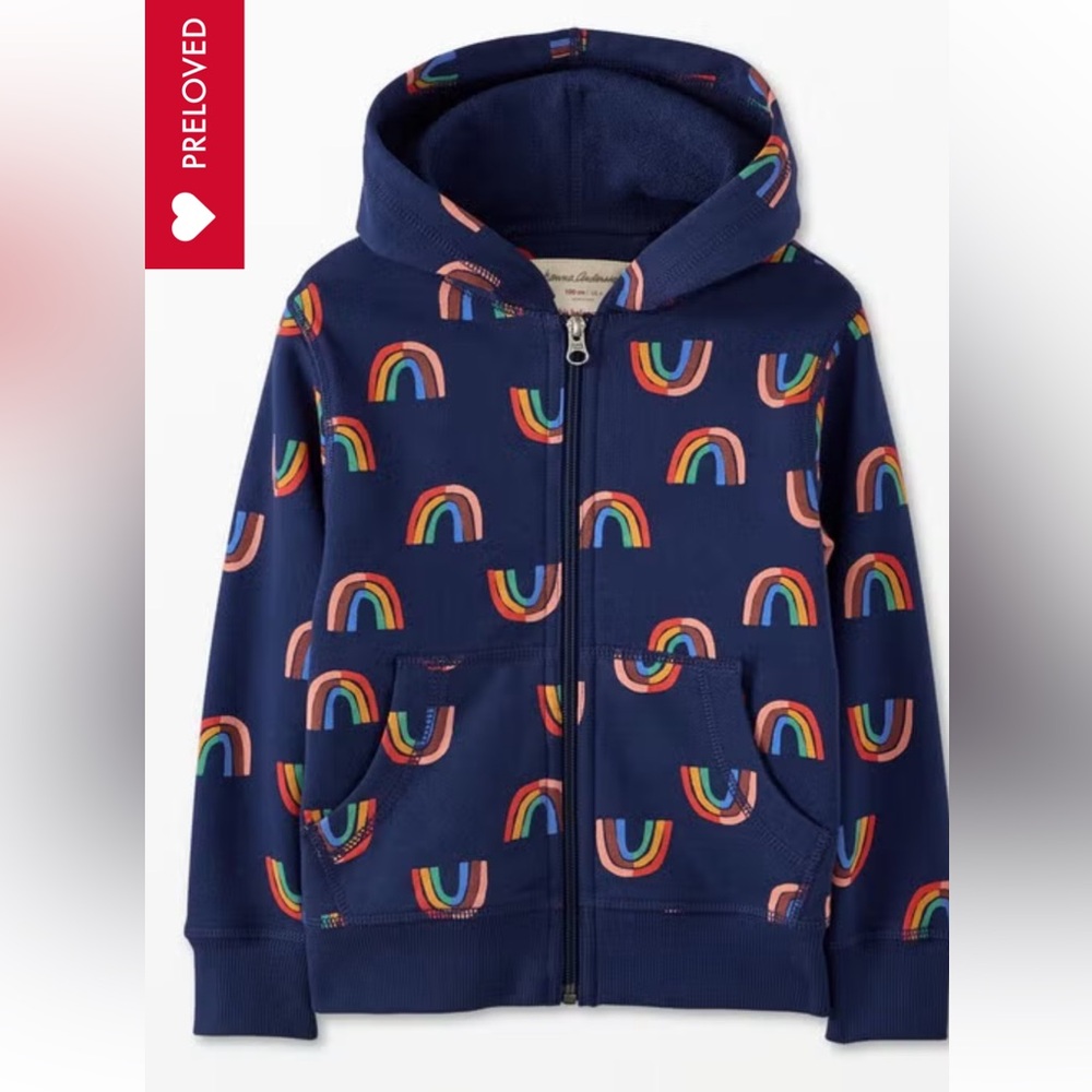 French Terry Zip Up Hoodie